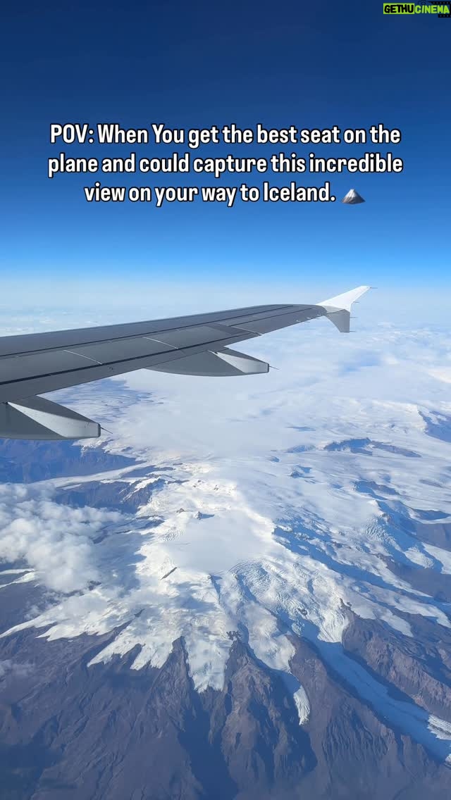Nupur Kalra - 3 Likes - #icelanddiaries 🇮🇸
So we witnessed this beautiful view on our way to Iceland. 

This is Öræfajökull glacier’ or ‘wasteland glacier’ which can be seen while you are about to reach Iceland. 🌋

It is an ice-covered volcano in south-east Iceland. The largest active volcano and the highest peak in Iceland at 6,920 ft, it lies within the Vatnajökull National Park and is covered by part of the glacier.

📍You can witness this if you are sitting on the right side of the place when you are flying to Iceland. 🇮🇸

Can’t wait to share the beauty of this country with you all ❤️
.
.
@nups_thebikermom 
@myicelandtrips 
@feelfinnair 
.
.
#icelandtravel #triptoiceland #myicelandtrips #Iceland #IcelandTravel #Glacier #Volcano #Vatnajökull #Eyjafjallajökull #Öræfajökull #IcelandicNature #IceCap #Mountains #thebikermom #explorepage #reelsinstagram #viral #travelreels #travelwithme