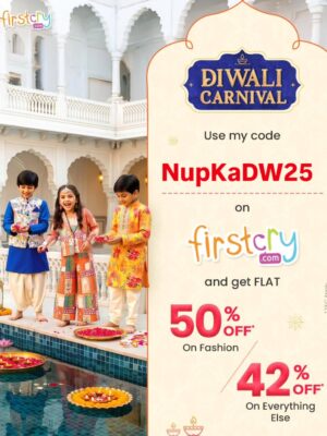 Nupur Kalra Instagram - #Collaboration with @FirstcryIndia
Diwali for us is all about family traditions, spreading joy, lighting up our home, and creating memories that stay forever 🌸 This year, the festive vibe has already kicked in at our place—we’ve started shopping, prepping, and setting the tone for celebrations. 💛
I was on the lookout for the perfect lehenga choli for Manya this Diwali, and I found exactly what I had in mind at @FirstcryIndia.
This gorgeous outfit with its delicate embroidery and subtle embellishments is not only festive-perfect but also designed with comfort in mind, so she can enjoy all the dancing, fun, and laughter without a worry. The sparkle in her eyes and the excitement to flaunt her Diwali look says it all! 🌟
And here’s something special for you—use my code "NupKaDW25"
to get 50% off on fashion and 42% off on everything else. Time to dress up your little ones in festive magic!
#firstcrywalidiwali25 #firstcrywalidiwali #firstcryindia #firstcry #FussNowAtFirstcry #firstcryfashion #kidsfashion
