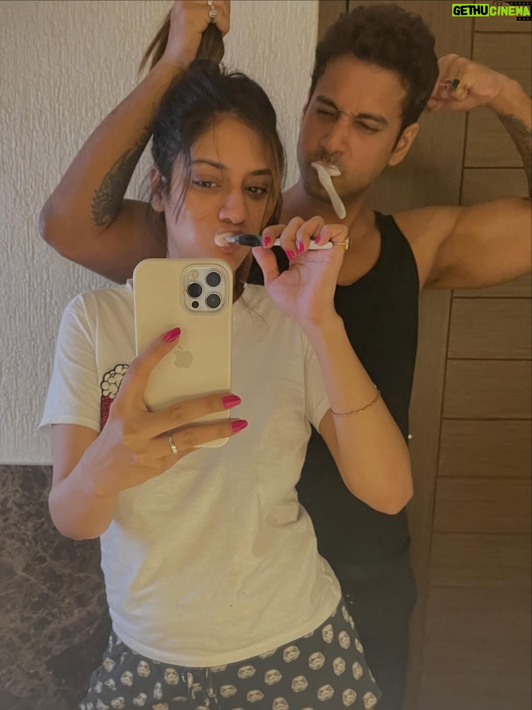 Nusrat Jahan - 116.9K Likes - From Fighting the world together.. to fighting each other 😅( and still surviving).. 
from laughing till our stomachs hurt.. to hurting each other 🤦🏻‍♀️ 
We’ve officially mastered chaos !! 
To my favourite “Headache”… on your special day I wish only all things happy peaceful & successful.. Happy Birthday.. May u reach for the stars & beyond … 
@yashdasgupta