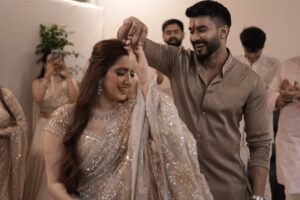 Nykkie Pandey Instagram - Officially yours! First knot of forever ♾️
#rokadoneright #shestheone