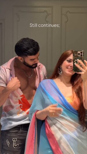 Nykkie Pandey Instagram - Minnzz? 🤣
He took our Bollywood theme party a little too seriously