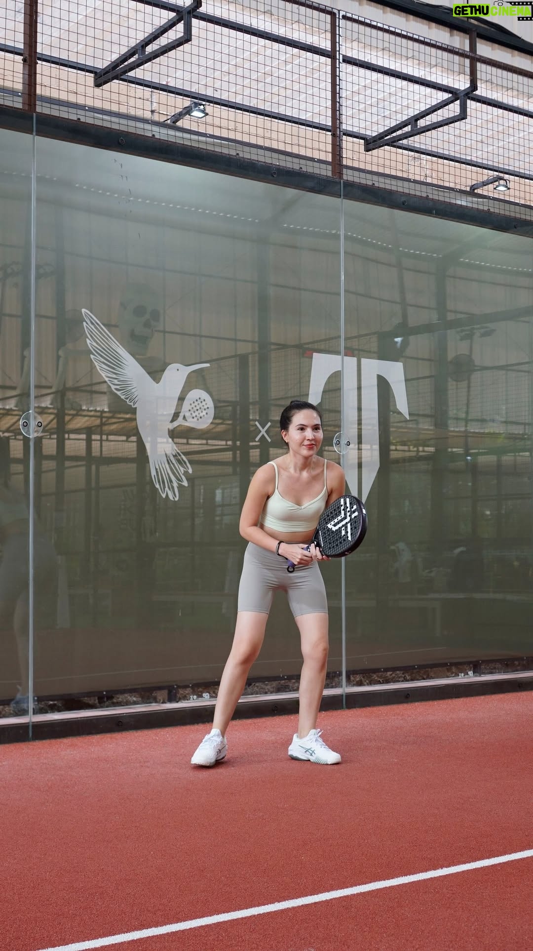Olivia Jensen - 3.8K Likes - Finding my rhythm on the court! Still learning @soulpadelclub but having a blast @heijiactive