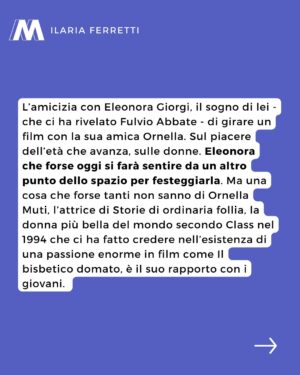 Ornella Muti Instagram - Ornella Muti è l’icona di un cinema che forse non tornerà più da Nuti a Tognazzi, ma anche la ragazza che gira il mondo con sua figlia Naike Rivelli. Essere Ornella Muti non è essere attrice, ma aver mille vite cucite addosso e viverle tutte.
Critiche, commenti, offese e proposte di matrimonio direttamente a @frankiscoming 👈🏻
#ornellamuti #cinema #attrice #compleanno #auguri #naikerivelli #cinemaitaliano #mowmag