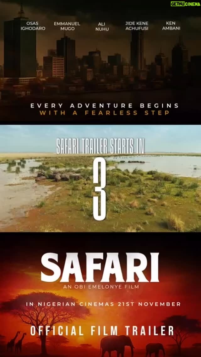 Osas Ighodaro - 113 Likes - It’s finally here! 🎬
The official trailer for SAFARI THE MOVIE is out now!

She ran from her chaos in Nigeria and landed in Nairobi, searching for peace, love, and a second chance. What she found was herself.
A story of freedom, healing, and rediscovery begins.

📅 Premiere: November 5th at AFRIFF 2025
🎟️ In cinemas nationwide: November 21st
Get ready to experience a journey of adventure, pain, courage, and triumph; this is one story you’ll never forget.

#SafariTheMovie #SafariPremiere #AFRIFF2025 #SafariInCinemas #Nollywood #AfricanCinema #ReginaDaniels #VDM #NedNwoko #StorytellingInAfrica #CinematicAfrica #WomenInFilm #lagosnigeria #nollywood #vdm #afriff2025 #kenyanfilm #afriff #FindingFreedom #MoviePremiere #November5 #November21 #SafariMovie