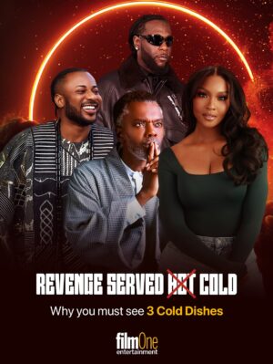 Osas Ighodaro Instagram - Revenge is best served cold… and it’s coming to our screens in 3 Cold Dishes!

Executive Produced By: @burnaboygram @thenamix & @officialosas

In All cinemas nationwide from November 7!

Directed by: @iamasurf
Distributed by @filmoneng 

#3colddishes