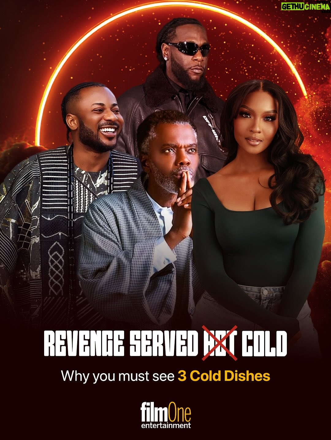 Osas Ighodaro - 834 Likes - Revenge is best served cold… and it’s coming to our screens in 3 Cold Dishes!

Executive Produced By: @burnaboygram @thenamix & @officialosas

In All cinemas nationwide from November 7!

Directed by: @iamasurf
Distributed by @filmoneng 

#3colddishes