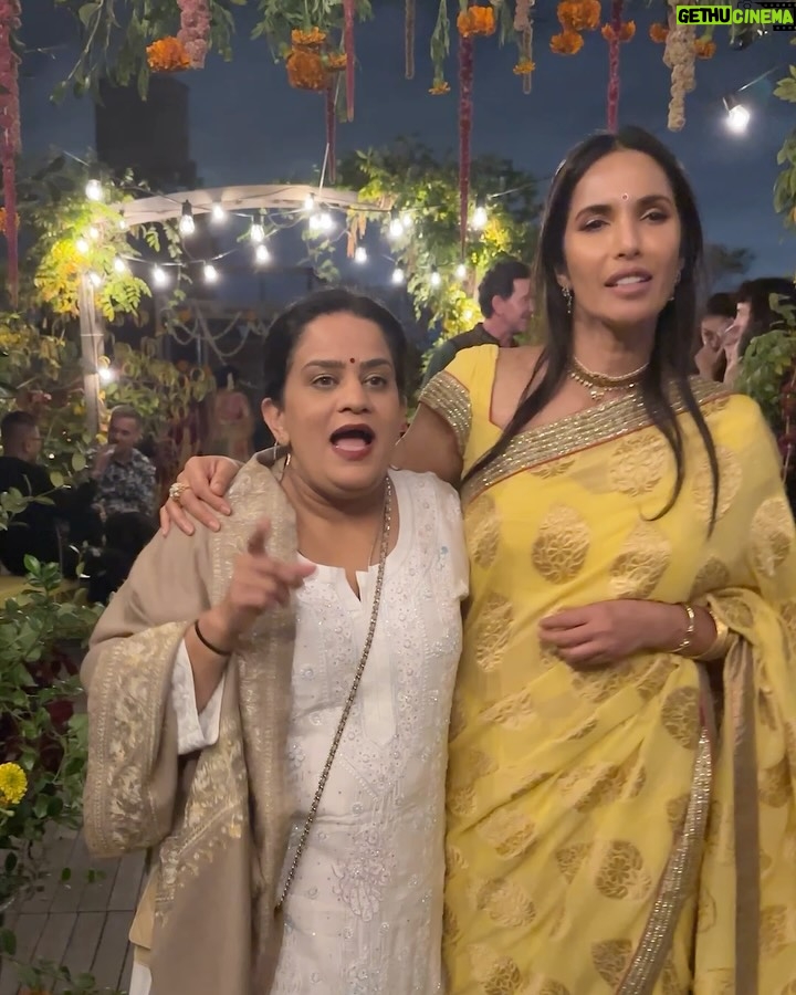 Padma Lakshmi - 43.9K Likes - Our hope is for light to triumph over the dark that so many around the world experienced this year. We hope to count our blessings and hope for lasting peace. Om shanti. 

Thank you to @loasisfloraldesign for the flowers,
@moghulcaterers for the food, and @arunnj25, @tablajazz and @deeceebanks for the music 🌹