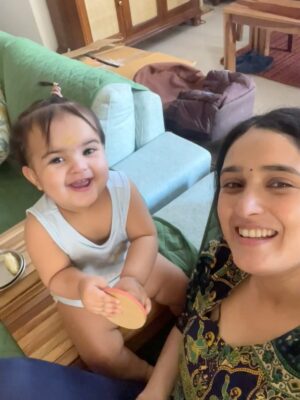 Pankhuri Awasthy Rode Instagram - BIRTHDAY POST : RADHYA
Our little girl is growing up and it’s the most beautiful thing to watch you grow. Happy 2nd Birthday Radhya. Daddy’s little princess  and mumma’s little bestie 

Slide 1 : my babies 
Slide 2 : learning to walk .. 
Slide 3 : my golgappa 
Slide 4 : nakhras all along 
Slide 5 : a girl needs to play dress up
Slide 6 : you’re lucky if you can get a smile 😀 
Slide 7 : mumma and Radhya 🩷
Slide 8 : bindi love 
Slide 9 : mumma doesn’t get that it’s fast and “tortoise” , not slowlu 
Slide 10 : coming for your Job, Steve! 
Slide 11 : Grumpy Radhya .. and her favourite word - STOPPP
Slide 12 : Like I said, we save our smiles. 
Slide 13 : I love you ! ♥️
Slide 14 : so so much! ♥️♥️
Slide 15 : Just Radhya 
Slide 16 : we love French fries 
Slide 17 : car wash day 
Slide 18 : planets 🪐 sky is not the limit 😄