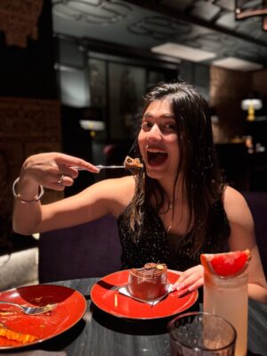 Pankti Shah Instagram - 27. How? Kab? Kaise? 😱 I’m just a pretty little baby 👶🏻 Suddenly I’m here, somewhere between “I’ve figured it out” and “what on earth is going on?” 😅
But what I do know is this : I’ve never felt more full. Full of stories, stumbles, laughter, lessons, and so much love it almost spills!!!! 💙
To everyone who messaged, called, hugged, wrote essays. sent a meme or flowers and cake, or just silently wished me well, thank youuuu!!! 😘🥰🤗 Dil se 😚 You made me feel like the universe paused for a second and whispered, “aap special ho ma’am.” 🌸 Blessed beyond words 🧿
This year, I’m carrying three things in my invisible tote bag:
✨ Love : the deep kind, for myself, for life, for the mess, and for the magic. 🥰
✨ Grace : because I’m learning to be softer with myself, even on the stormy days.
✨ Patience : because timing is a flirt, and I’m no longer chasing… I’m trusting.
As I blow out the candles and make my wish,
I hope you make a wish too! 🥹🎂 (Mujhe unlimited blessings bhejte rehna thanks y’all cuties 🥰)
And in the quiet of that wish, know that I made one for you as well!!! 💌
So go on… close your eyes today, feel something real,
And let the love and life keep spreading. 🌈💫
Happy Birthday to me!!! La la la!!! Happy little wish-day to you 🥰 Because baby it’s Leo season and I’m going to be celebrating all month 😏😗
Super grateful to all the cutie humans in my life for making me feel loved and showing up even while life is chaotic just to put a BIG SMILE on my face! (Or maybe it was the tequila but shush)
I will revert to all the love soon 🥰 jumping into my pajamas and going to let myself rest as now I’m younger 😜
Love, light and blessings 🪩🦋
Sherni
Let’s go 27. I’m ready. 🎂💫
#Chapter27 #GratefulHeart #MainCharacterEra #LeoSeason #loveandlaughter #family #Birthday
