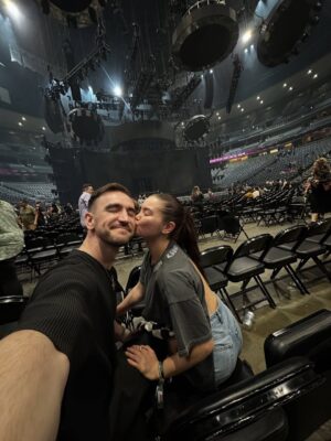 Paris Berelc Instagram - today my favorite human was born… so y’all better wish him a happy birthday…. 

HAPPY BIRTHDAY BABY! looking through all these photos and seeing how much we’ve done together makes my heart happy. so many places we’ve seen, so many concerts, so much Disney hehe, so many kisses and hugs. you make life joyful, fun and full of adventure. now get your ass back home from Europe so we can properly celebrate you. i love you i love you i love you 🤍