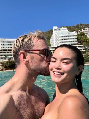 Paris Berelc Instagram - today my favorite human was born… so y’all better wish him a happy birthday…. 

HAPPY BIRTHDAY BABY! looking through all these photos and seeing how much we’ve done together makes my heart happy. so many places we’ve seen, so many concerts, so much Disney hehe, so many kisses and hugs. you make life joyful, fun and full of adventure. now get your ass back home from Europe so we can properly celebrate you. i love you i love you i love you 🤍