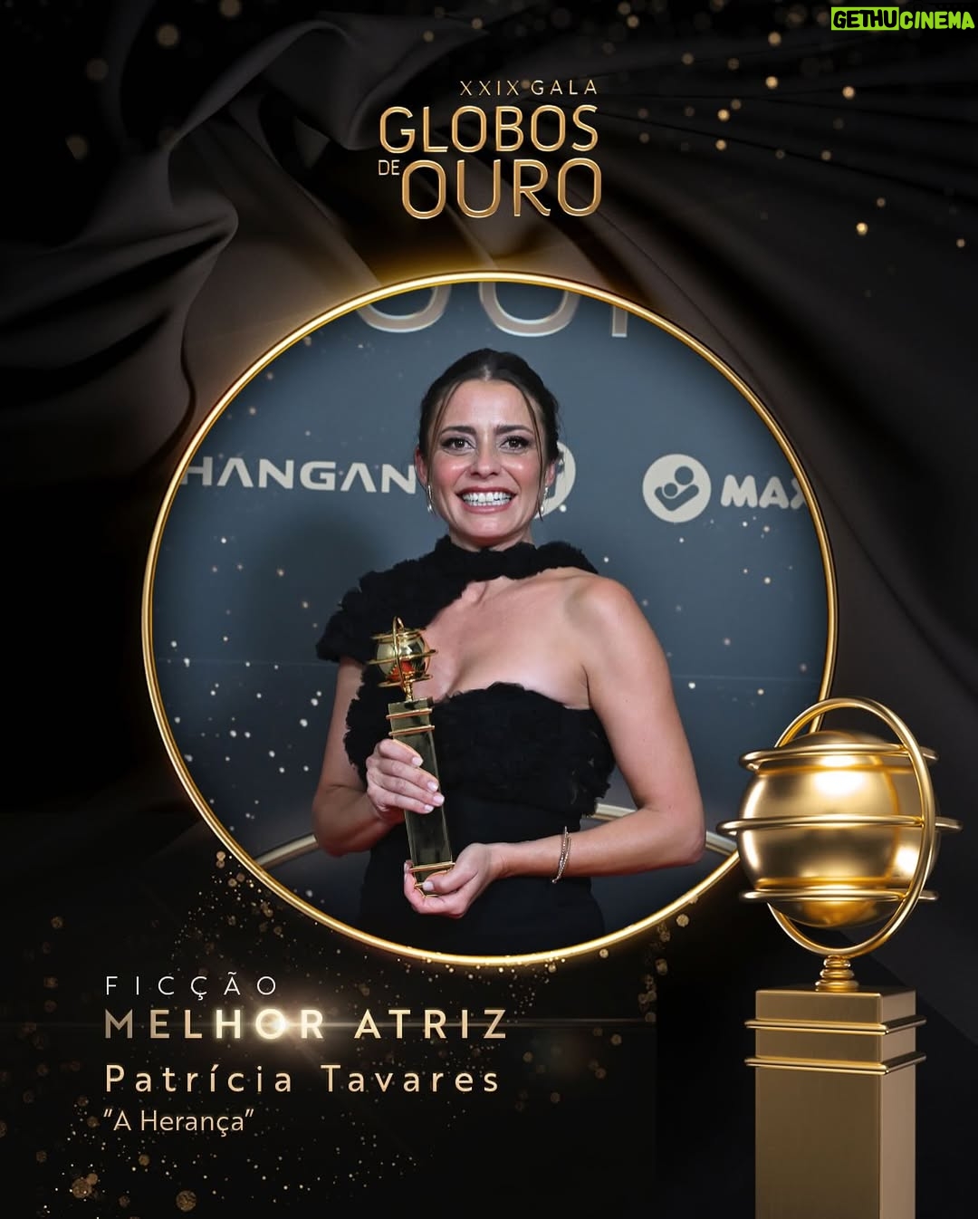 Patrícia Tavares - 17.7K Likes - Foi Patricia Tavares quem brilhou na categoria de Ficção, recebendo o prémio de Melhor Atriz. 🏆