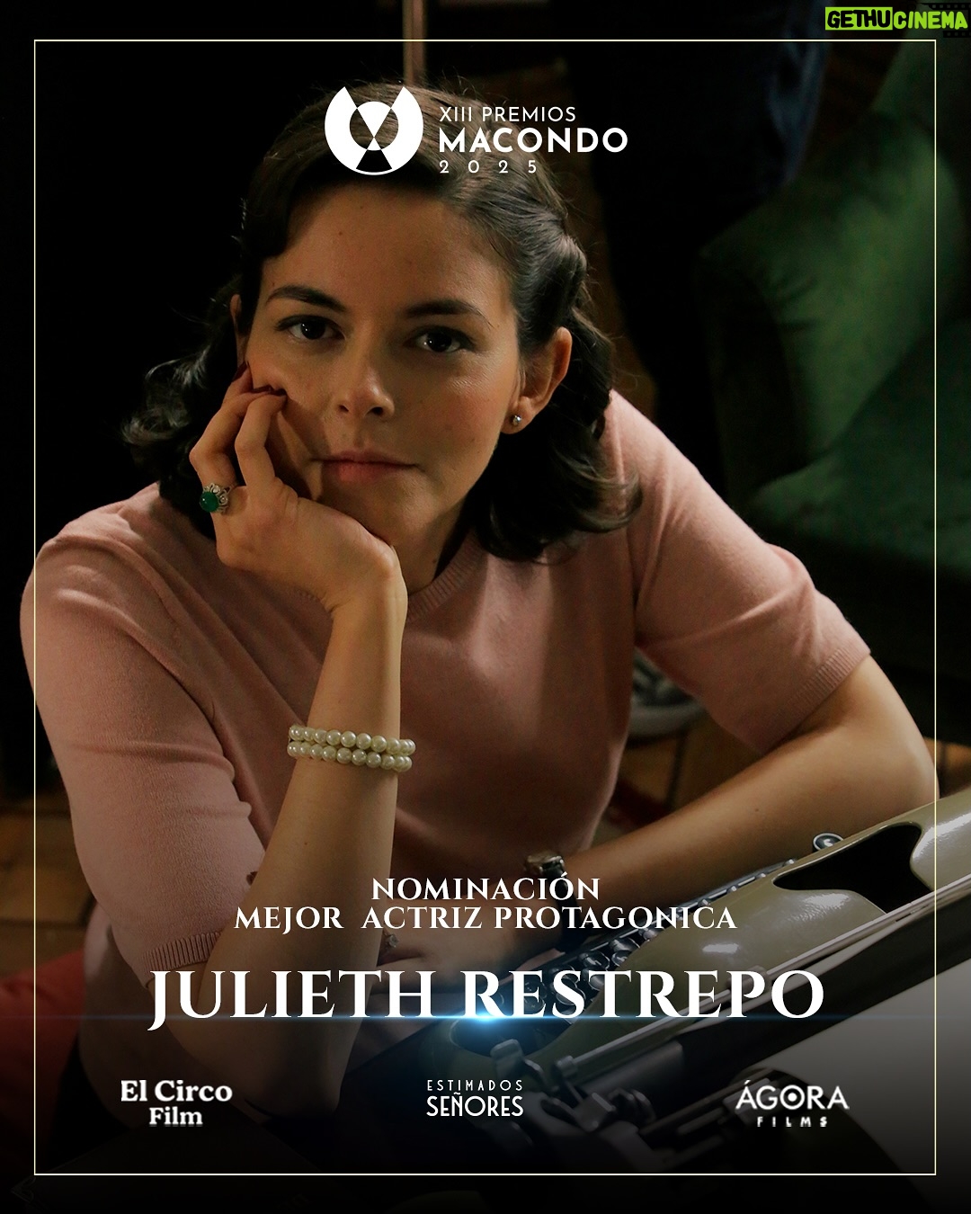 Paula Castaño - 691 Likes - Estamos nominados a los Premios Macondo con 12 nominaciones para @estimados_senores. Hacer una pelicula que cuenta la historia del sufragio femenino en Colombia e interpretar a Josefina Valencia fue un sueño para mi. Y estar nominada como Mejor Actriz de Reparto al lado de tremendas actrices es otro sueño cumplido.
Gracias miembros de la @academiacolcine y gracias @patricia_castanedag @alvarogutierrez por tantas alegrías que nuestra pelicula nos ha traído. 

Y a todos los colombian@s quiero invitarlos a que vean la transmisión de los Premios Macondo el 2 de Noviembre y que vayan a ver nuestras películas en las Salas de Cine. Hay mucho por ver en este mismo instante. 

@armonikadigital ✨