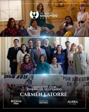 Paula Castaño Instagram - Estamos nominados a los Premios Macondo con 12 nominaciones para @estimados_senores. Hacer una pelicula que cuenta la historia del sufragio femenino en Colombia e interpretar a Josefina Valencia fue un sueño para mi. Y estar nominada como Mejor Actriz de Reparto al lado de tremendas actrices es otro sueño cumplido.
Gracias miembros de la @academiacolcine y gracias @patricia_castanedag @alvarogutierrez por tantas alegrías que nuestra pelicula nos ha traído. 

Y a todos los colombian@s quiero invitarlos a que vean la transmisión de los Premios Macondo el 2 de Noviembre y que vayan a ver nuestras películas en las Salas de Cine. Hay mucho por ver en este mismo instante. 

@armonikadigital ✨