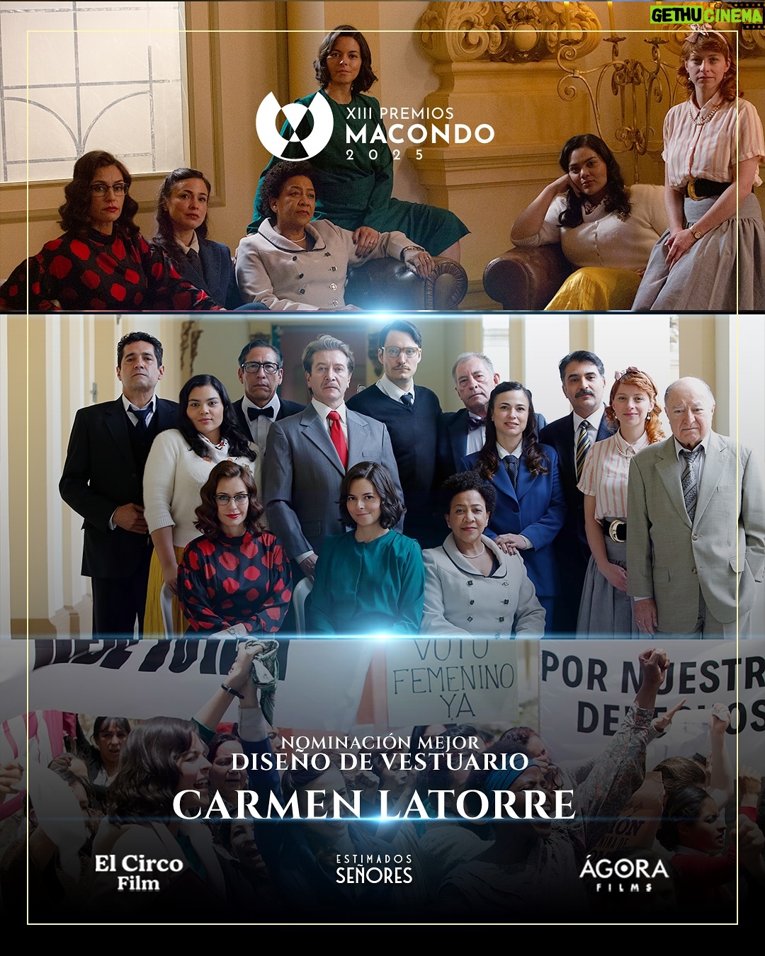 Paula Castaño - 691 Likes - Estamos nominados a los Premios Macondo con 12 nominaciones para @estimados_senores. Hacer una pelicula que cuenta la historia del sufragio femenino en Colombia e interpretar a Josefina Valencia fue un sueño para mi. Y estar nominada como Mejor Actriz de Reparto al lado de tremendas actrices es otro sueño cumplido.
Gracias miembros de la @academiacolcine y gracias @patricia_castanedag @alvarogutierrez por tantas alegrías que nuestra pelicula nos ha traído. 

Y a todos los colombian@s quiero invitarlos a que vean la transmisión de los Premios Macondo el 2 de Noviembre y que vayan a ver nuestras películas en las Salas de Cine. Hay mucho por ver en este mismo instante. 

@armonikadigital ✨