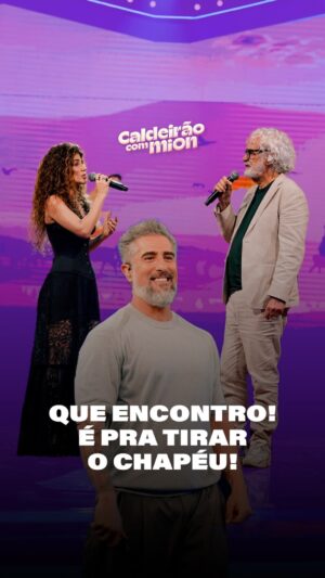 Paula Fernandes Instagram - SÓ ASSISTA SE TIVER O CORAÇÃO FORTE! 🥹
Eu mesmo, @marcosmion , não aguentei… chorei junto ao som desse espetáculo que foi Tocando em Frente, na voz de @renatoteixeira e @paulafernandes.
Se você também sentiu essa emoção, me conta nos comentários. Só de ouvir mais uma vez, arrepia tudo de novo! ⬇️