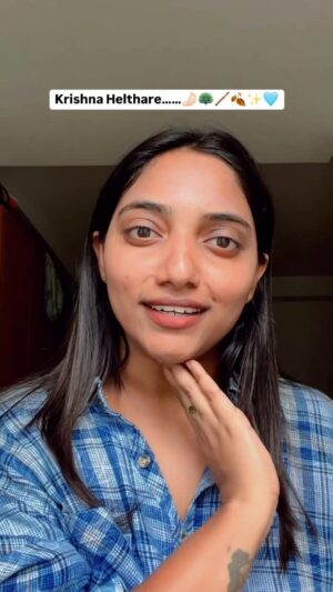 Pavithra Gowda Instagram - Neeve Yochisi Nodi🙌🏻😅
#pavigowda♥️ #kannada #trendingreels #foryou