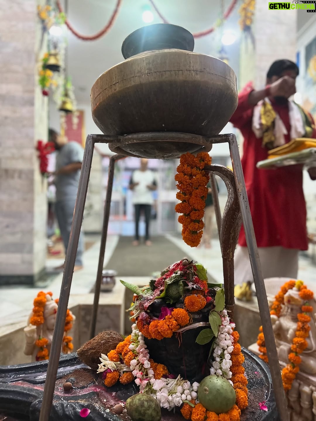 Pavni Mehrotra - 2.7K Likes - This Saavan, I kept my first fast… and offered my first Rudra Pooja. 🪷
Not out of tradition, but from a silent cry of the soul —
A longing…
To thank the One who held me through the storm,
Who cradled my broken pieces,
And whispered life back into me.

This wasn’t just a ritual.
It was a rebirth.
A sacred offering to Shiva —
My protector, my teacher, my eternal beloved.

In His presence, I don’t just pray — I dissolve.
I am not separate from Him anymore.
He lives in my breath, my being, my becoming.

I now understand what it means
To fall madly in love with God.
To crave nothing but His name,
To ache only for His silence,
To dance only in His light.

This is the kind of love
That once tasted,
Becomes your forever.

Har Har Mahadev.
May He protect us all.🙏🪷