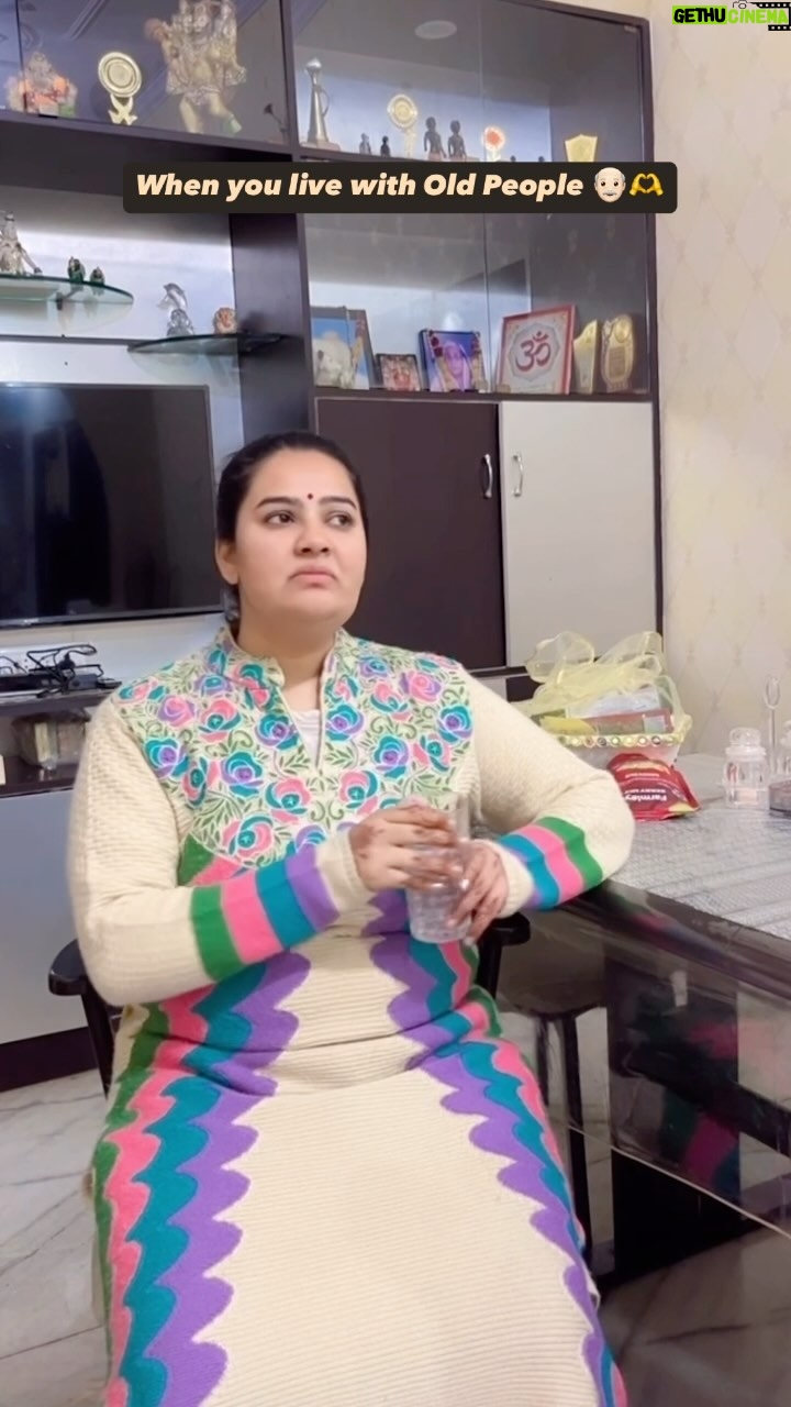 Pavni Mehrotra - 8.8K Likes - Only lucky one’s can relate to this👴🏻🫶😘
Featuring my Rani Beti (Baba) on my reel feed 🎀
.
.
.
#funny #pavnilaughs #viral #comedy #family #relationships #relatives #dada #dadi #seniorcitizen #reelitfeelit #instagram 
[ Family, Funny, Senior Citizen]