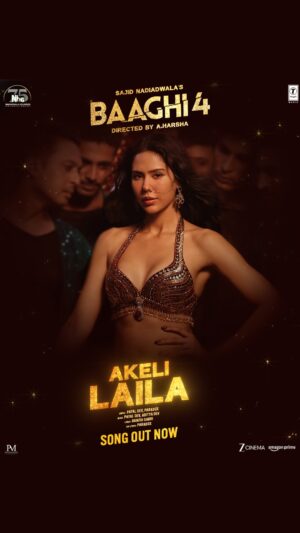 Payal Dev Instagram - Dance floor pe ab sirf ek hi naam goonjega… #AkeliLaila 💃🔥
Song Out Now 

Link in Bio 

#SajidNadiadwala’s #Baaghi4 
Directed by @nimmaaharsha 

Releasing in cinemas on 5th Sept 2025 

@rajat__aroraa @dopswamyjgowda @diptijindal 

@payaldevofficial @adityadevmusic @danishsabri12 @paradox.here @ganeshacharyaa 

@nadiadwalagrandson @tseries.official @penmovies