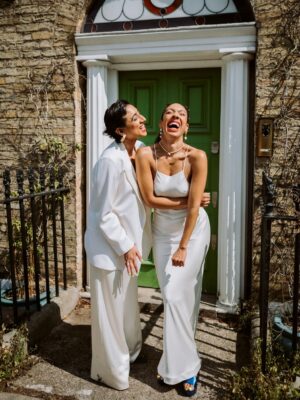 Pearl Mackie Instagram - 1 year of being legally married to you, my favourite nutter. Love you more than life itself. And one year since The Broadwick hosted us for a wedding night to remember! Thank you for the sweeties, sorry for jumping on the bed. 
@kmchhkr 
@broadwicksoho