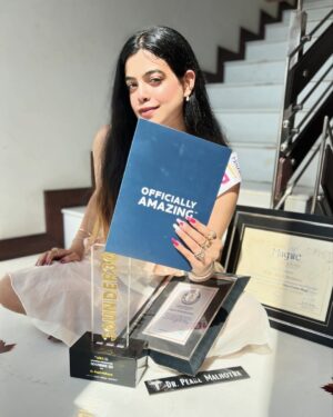 Pearl Malhotra Instagram - A lot of you must you curious… seeing this post that what,how, this that…. As you all know me here that I motivate and make content I’ve been a magician too. Yeah. Magic is a beautiful art form that LITERALLY LEAVES SMILES on people’s faces and it’s an ART. A beautiful one before someone says kaaala jaaadu😂. I always loved magic and yes with becoming doctor through the journey I never left it as it was my hobby to learn and practise!! I’ve performed a lot of different acts like mentalism,illusion,at times cardistry too. I am more than grateful to have gotten all these opportunities, I received a Guinness book of world record for performing a magic routine with fellow magicians in a routine, crowned as Diva of Indian magic in 2017, I still love love magic!!! I would love to put a magic video like I used to on my old account if you want me to!! But anyway just wanted to share this PART OF ME AND THIS JOURNEY WITH YOU♥️
Thankyou for being a part of me!♥️
#guinessworldrecord#divaofindianmagic#femalemagician#journey#inspiration #ipearlmalhotra