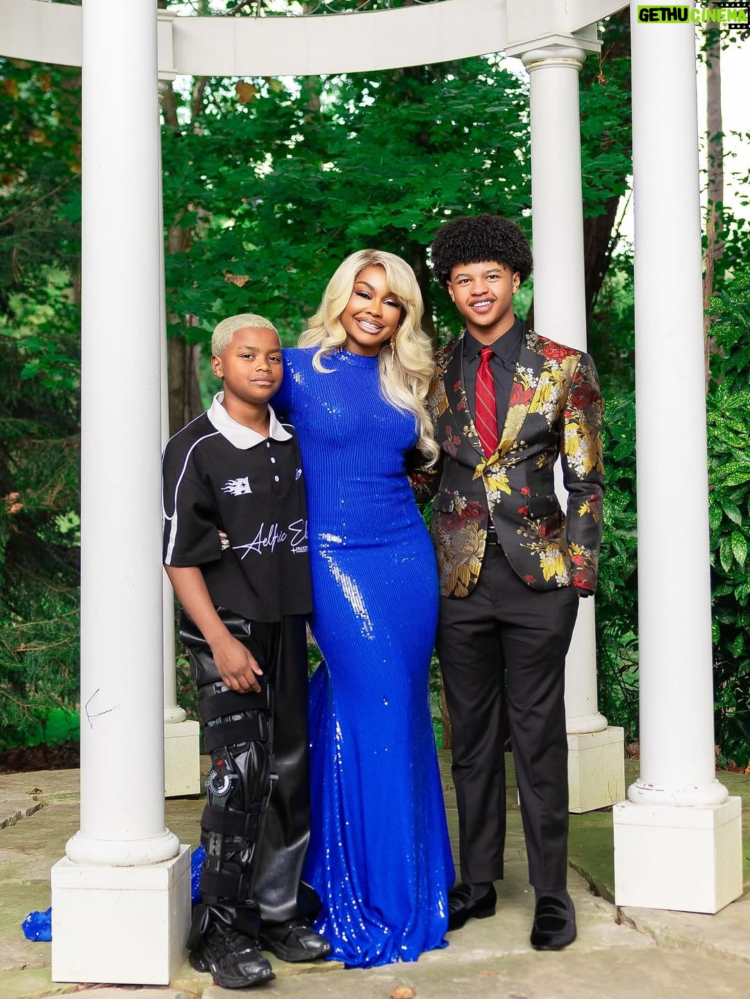 Phaedra Parks - 110.4K Likes - Proud #Mom moment 🥹 #Homecoming 2025 Prince @ayden.nida did not come to play!

Last year I missed this moment due to #DWTS and my dance  partner @valentin  watched me cry after our FaceTime because I was so sad! So this year he said Mom I want to take my pictures with you and I couldn’t have been happier 😍 #boymom #bestfriends

📸: @guyxphoto 
🎨: @tomilolaofbiggles 
👩🏽‍🦳: @kendrasboutique 
👱🏽‍♀️: @jacorean_ 
👗: @theivyshowroom