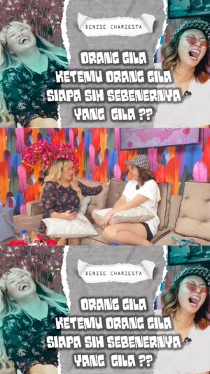 Pinkan Mambo Instagram - Vlog colab aku pwrtqma kali wwncara artis hehhe orang gila ketemu orang gila hehehehe percakapan yg aneh hehhehe @denisechariesta91