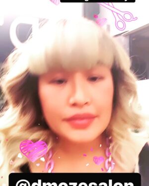 Pinkan Mambo Instagram - Aku habis treatment dan anak anakku di colour di salon @dmozesalon , hasilnya bagus banget sumpah recomended banget, salonnya jago banget cat ranbut, singkat waktunya , kayak dirumah salonnya wow pokoknya puas banget banget kesalon ini , aku coba yang cabang bsd, dia ada cabang jakarta, bali dll kamu cek sendiri aja yah salonnya ,, aku jdi lebih semangat hari hari aku aku jd cantik deh ššš @dmozesalon is the bestā¤ļøā¤ļøā¤ļø