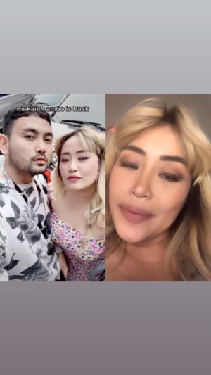 Pinkan Mambo Instagram - Habis acara @melaney_ricardo