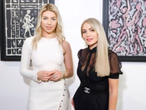 Polina Goudieva Instagram - Thank you to everyone who came to the opening of my father’s art show in Dubai last week @ruslangudievart 👏🏻👏🏻 I’m so thankful!! Big thanks to @boccara_dubai gallery, our curator @julia_bogichevich and gallery partner @marina_baisel_private 🤍 for making this exhibition come together. A few of the works have already found their happy “collectors” ☺️ The show runs thru April 15th at DIFC Dubai. Come visit! 🤗 #ruslangudiev #artdubai #boccaragallery