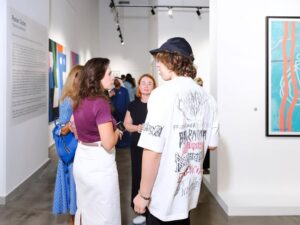 Polina Goudieva Instagram - Thank you to everyone who came to the opening of my father’s art show in Dubai last week @ruslangudievart 👏🏻👏🏻 I’m so thankful!! Big thanks to @boccara_dubai gallery, our curator @julia_bogichevich and gallery partner @marina_baisel_private 🤍 for making this exhibition come together. A few of the works have already found their happy “collectors” ☺️ The show runs thru April 15th at DIFC Dubai. Come visit! 🤗 #ruslangudiev #artdubai #boccaragallery