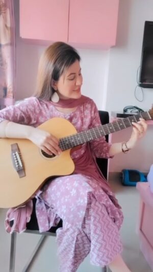 Poonam Chaubey Instagram - One of my favourite songs .
P.S. Still Learning .