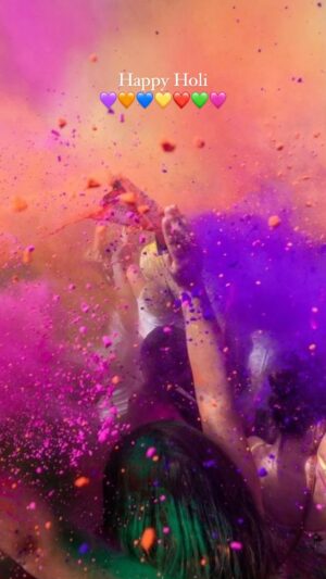 Poonam Chaubey Instagram - Have a safe one everyone 😇 #holi