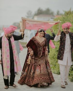Poonam Dubey Instagram - Im blessed to have you in my life as my life partner the way you love me , the way you care for me , the way you respect my feelings… i know I’m not perfect that much but i promise you that I will never let you down.
I love you to the moon and back @realgauravjain3103 
.
.
Location-: la cabana resort Morjim Beach north Goa and all set created by our event management team 😇🙏
.
.
.
Bridal dress by @hanutpaulofficial @sudhirbhaisareewala 
Groom dress by @Labelasifshahh 
Makeup by @makeups_by_nehagarg 
Hair by @hairstylist__pooja 
Clicks @wedify_films 
Organised by @dreameventindore 

#soulmate #lifepartner #husband_wife #newly #married