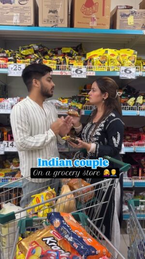 Poonam Raheja Instagram - Just Indian Couple’s 🤣🤣 

#supucomedy #funnyvideos #funnymemes #funniest #comedyclub 
#comedy #funny #funtimes #couple #couplecomedy #groceryshopping #husbandwife #husbandwifejokes #husbandwifecomedy #husbandwifejokes #viralcouple