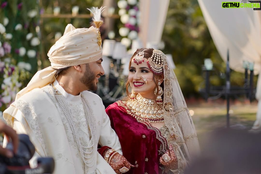 Poonam Raheja - 21.8K Likes - I can’t believe it’s already been a month. Here’s to many more happy anniversaries ♥️ 
I’m so happy to have you as my partner and best friend. 🧿

I Love u The Mosttt Nonney 😘 
@this_is_sumesh 

#SuPu #onemonthanniversary #love #foryou #viral #couple #trendingreels #wedding #weddingday #marriage #dreamwedding ✨