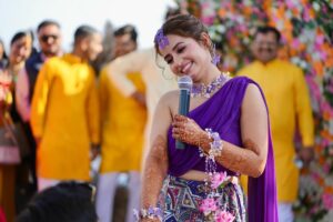 Poonam Raheja Instagram - 💜 

#Supu 🧿
 
@this_is_sumesh 
#haldi #haldiceremony #haldioutfit #punurahejaofficial #thisissumesh #supu #haldifunction #haldibride #haldidecor #haldijewellery #haldiceremony💛 #haldidresses