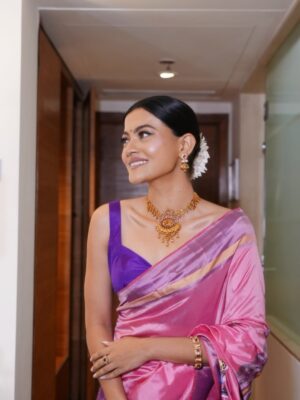 Prakruti Mishra Instagram - From the lanes of Odisha to the honor of being a National Award Jury at this age , this journey has been nothing short of a blessing. I carry deep gratitude in my heart for the unconditional love, support, and faith my people have shown me since my childhood. Every role I’ve stepped into, every step I’ve taken you’ve stood by me, cheered for me, believed in me, and shaped me. Odisha, your warmth has been my strength, your blessings my guiding light. I owe this recognition to each and every soul who has been a part of this journey seen or unseen. This is not just my achievement, it’s ours. Thank you for loving me then, now, and always. Grateful beyond words. 🙏❤️ 
.
.
.
.
.
Jewellery by @khimjijewellersofficial 
.
.
Saree by @reemlysdesignstudiobbsr 
.
.
MUA @sugandhkhannamakeup 
.
.
Shot by @afterdarkproduction__28 

#Gratitude  #ThankfulHeart #RootedAndRising”