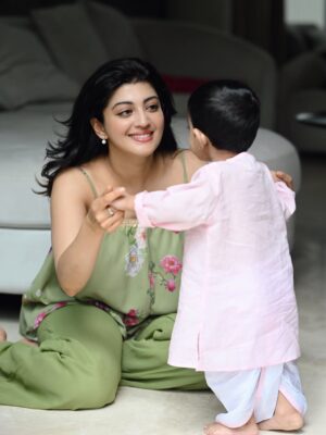 Pranitha Subhash Instagram - My little jelly bean 🧿🍂❤️