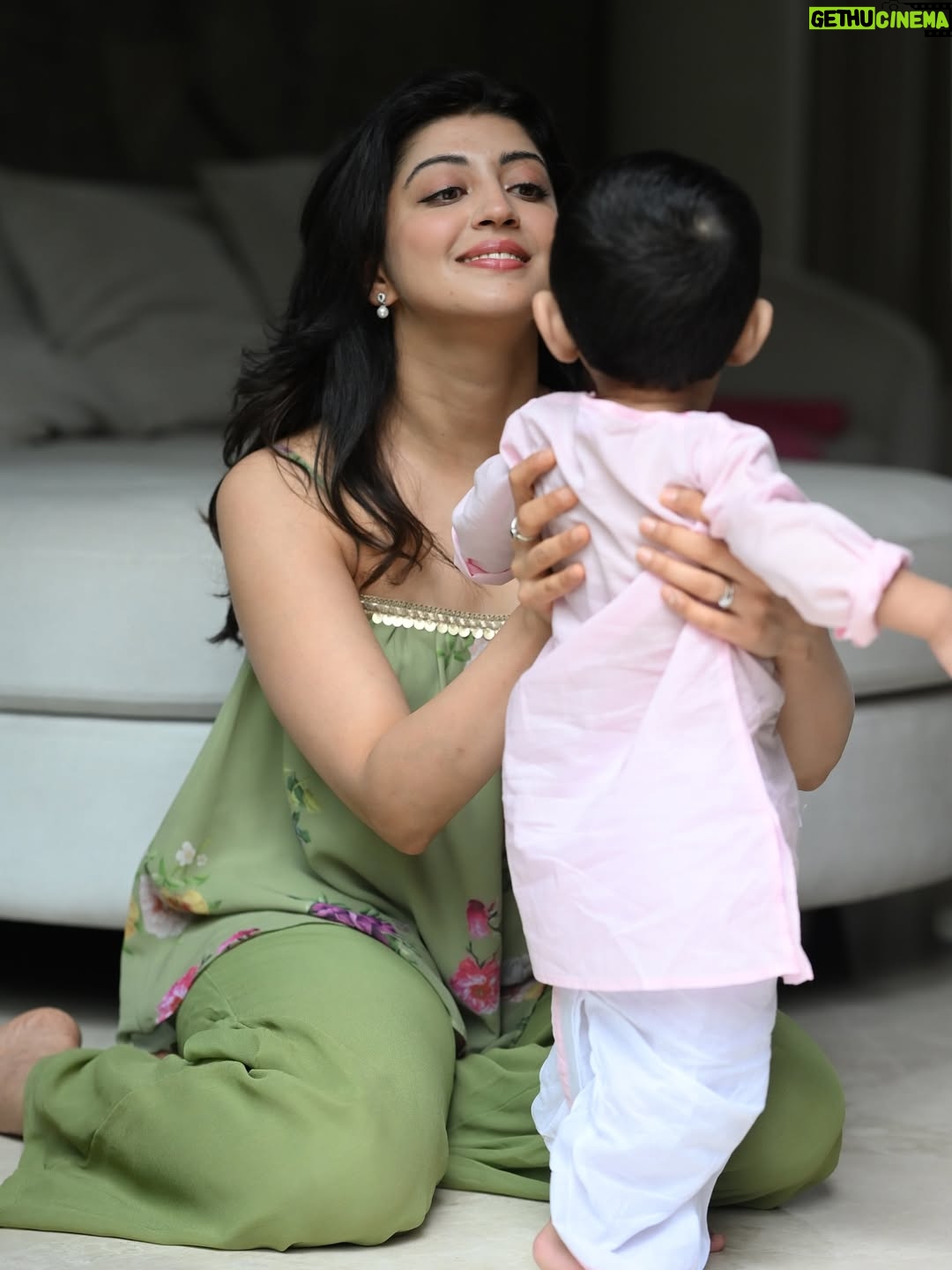 Pranitha Subhash - 455.2K Likes - My little jelly bean 🧿🍂❤️