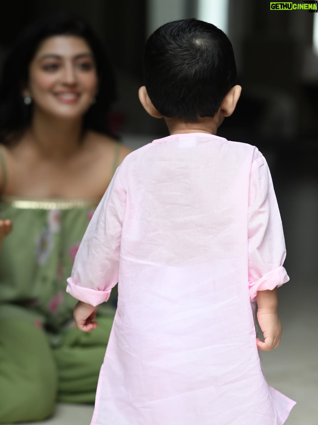 Pranitha Subhash - 455.2K Likes - My little jelly bean 🧿🍂❤️