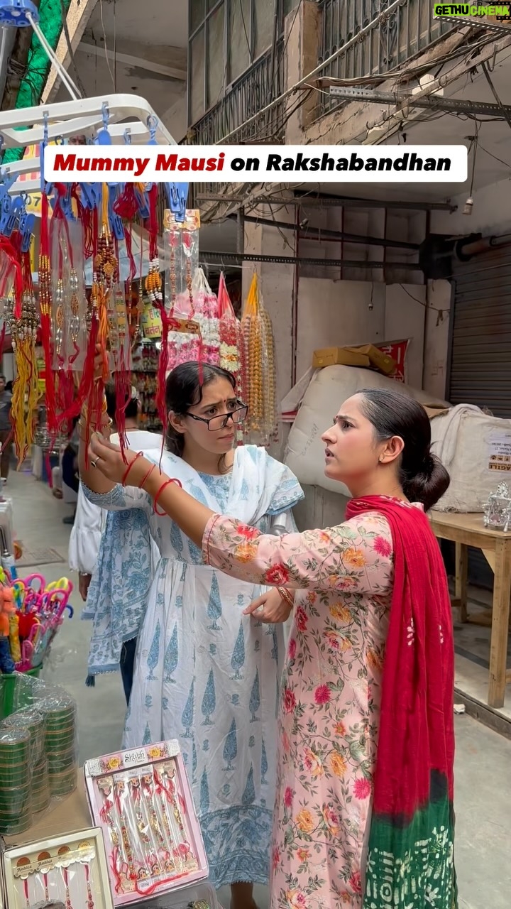Prattishtha Sharma - 49.2K Likes - Kya kar ke manegi Ye Dono Behne Rakhi par 😂

#Rakshabandhan #rakhi #mausi #mummy #sisters #maa #comedy #reels #reelitfeelit
