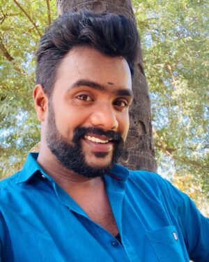 Praveen Devasagayam Instagram - 💙 
#eeramanarojave #barathikannamma @vijaytelevision
