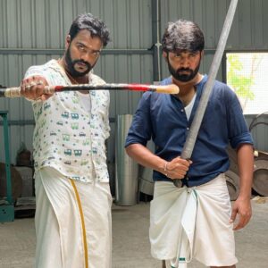 Praveen Devasagayam Instagram - Sets of #eeramanarojave @dhiraviam_rajakumaran 
#lastday #Bro #Vetri #azhagar