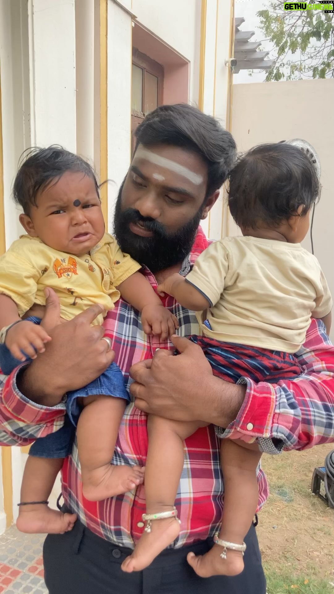 Praveen Devasagayam - 21.7K Likes - Pandi learning to Be pandi. love for Kids ❤️ Forever .. #Shootspot #Nini2 #pandi @vijaytelevision #prd #❤️ #babies
