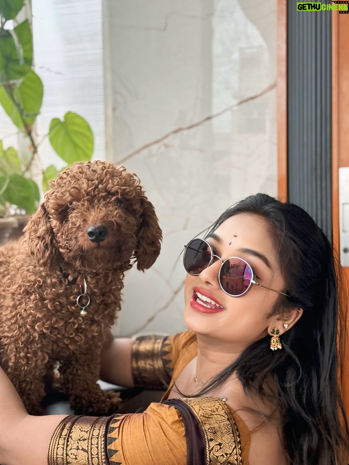 Preethi Sharma - 276.6K Likes - 🌼🪞🦢

 Wearing @onlinegits_ 🤎🧡

#halfsaree #ethnic #traditional #homesweethome #whiskey🐾 #lucky🐶 #mykids #bestrong #bepositive #beyou #preefam☮️ #preevibes☮️ #preelovesyou☮️