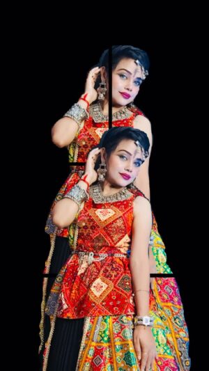 Preeti Kumari Instagram - Navratri wali feel🥰 #reels #instagram #reelitfeelit #trending #tutubarbie💃💃