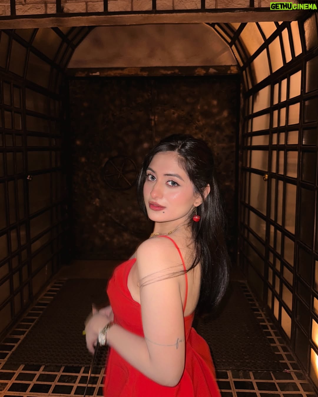 Preksha Makhija - 8.6K Likes - I’m a red flag but the material is quality🆘❤️‍🔥⛳️
.
Comment for outfit deets🫶🏻
.
.
.
.
.
.
#redhead #red #redoutfit #reddress #redflags #instamood #instagram #ootd #posesforpictures
