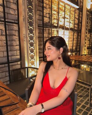 Preksha Makhija Instagram - I’m a red flag but the material is quality🆘❤️🔥⛳️
.
Comment for outfit deets🫶🏻
.
.
.
.
.
.
#redhead #red #redoutfit #reddress #redflags #instamood #instagram #ootd #posesforpictures